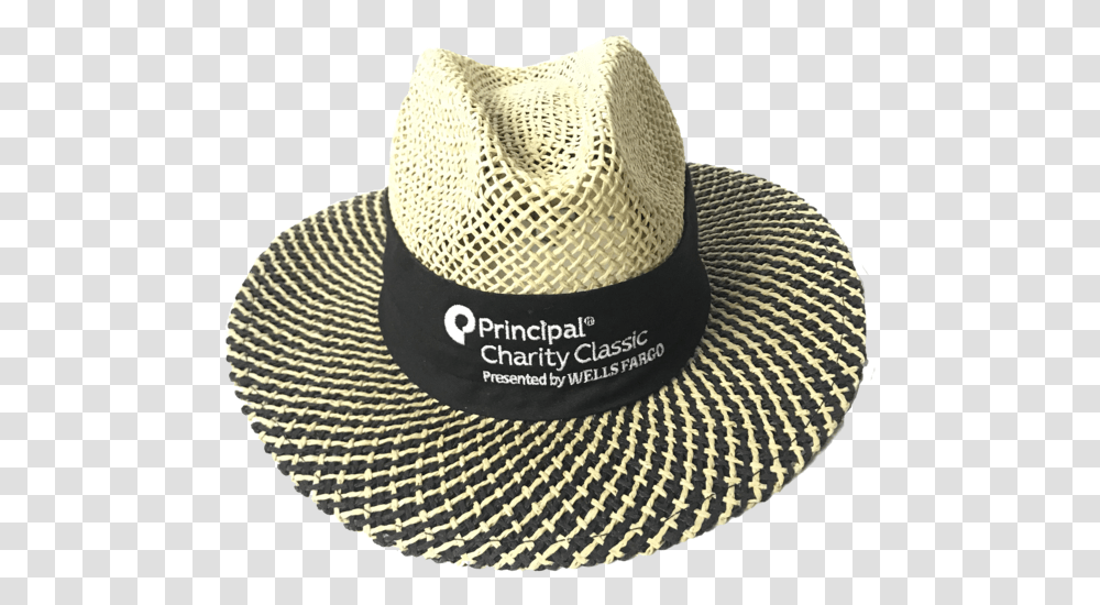 Principal Charity Classic Straw Hat Hat Golf Hat Straw, Clothing, Apparel, Cowboy Hat, Baseball Cap Transparent Png