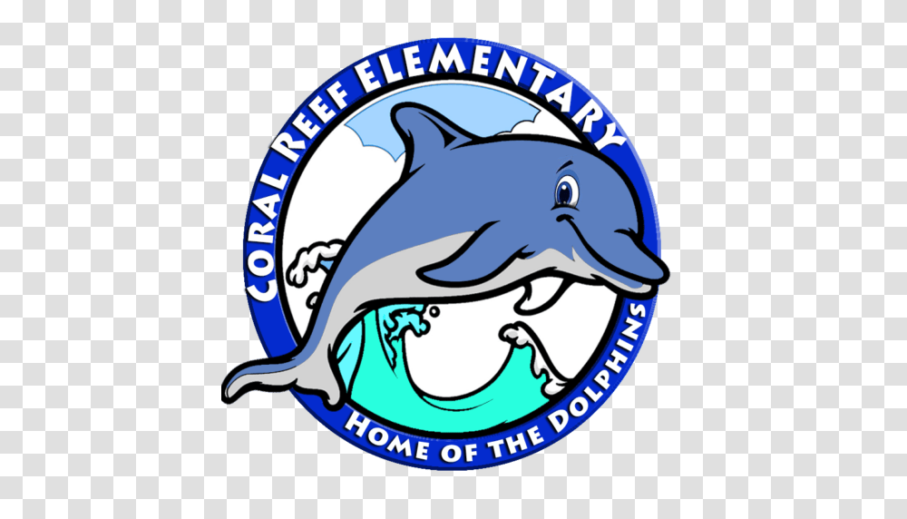Principals Message Coral Reef Elementary, Sea Life, Animal, Dolphin, Mammal Transparent Png