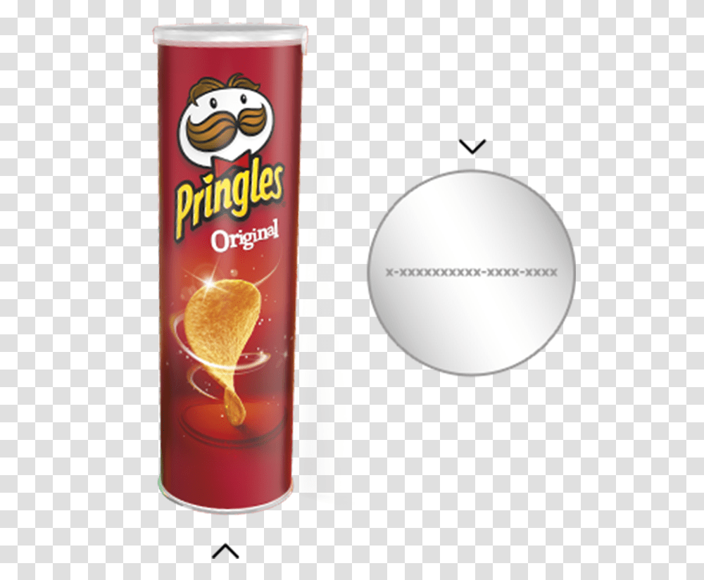 Pringles Grab Amp Go Small Original 37g 12 Pack Batch Code On Pringles Can, Beverage, Food, Soda, Syrup Transparent Png