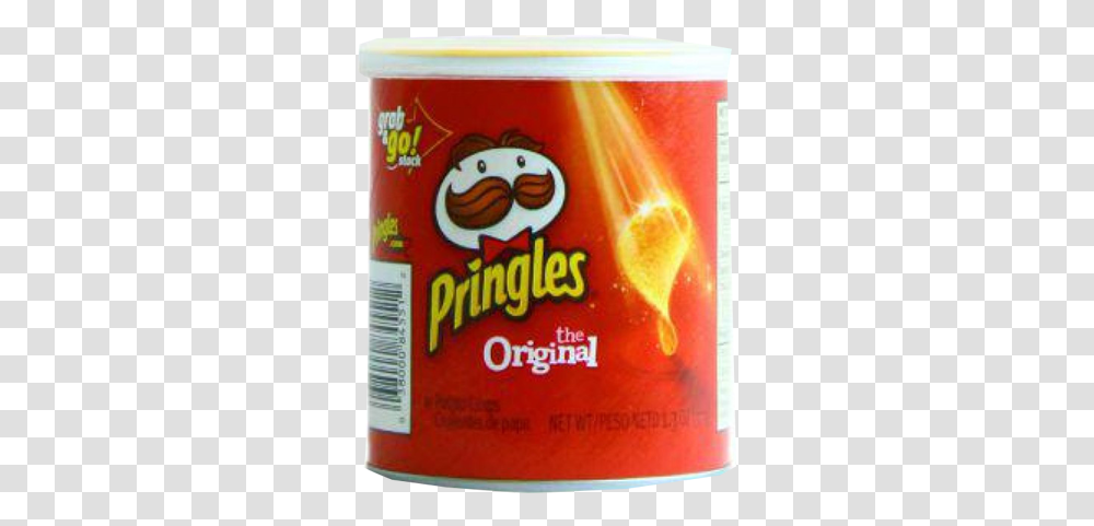 Pringles Original Pocket Can 47g Potato Chip, Food, Tin, Sweets, Dessert Transparent Png