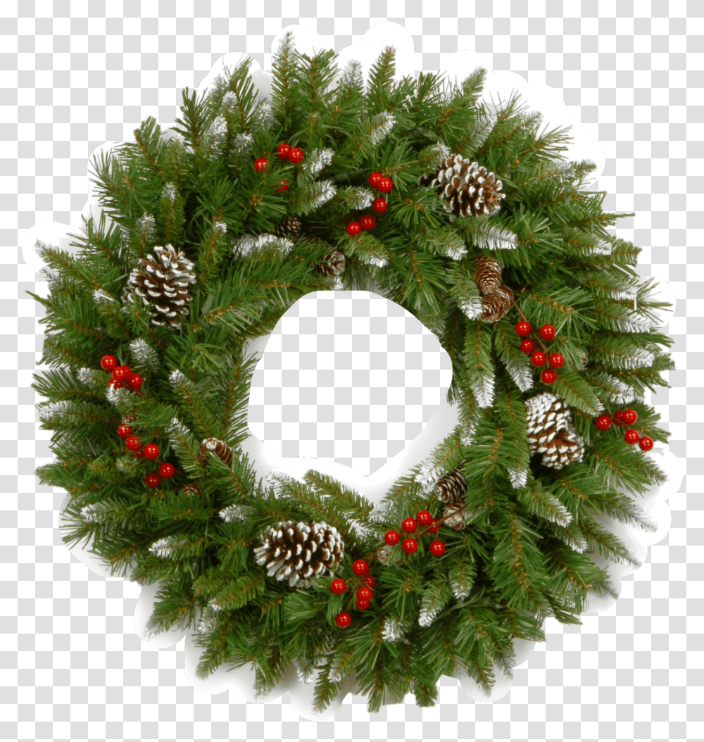 Pringles Xmas Wreath, Christmas Tree, Ornament, Plant Transparent Png