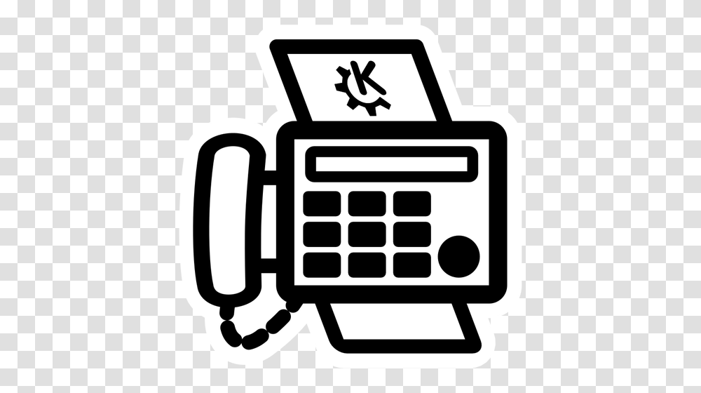 Print And Fax Icon, Electronics, Calculator, Digital Watch Transparent Png