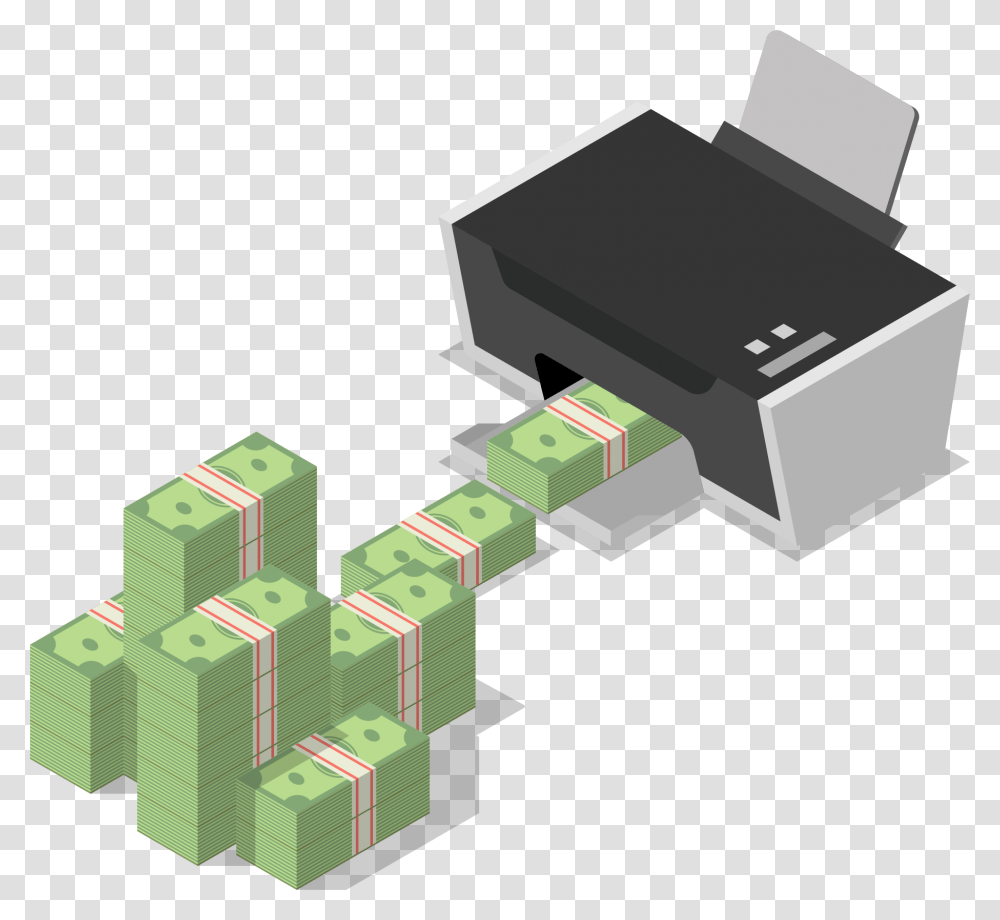 Print Money Vector, Toy, Machine, Electronics, Hardware Transparent Png