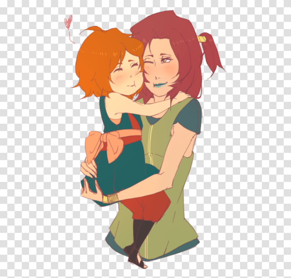 Print Save This Clip Art Mother And Daughter Relationship In Animation, Hug, Person, Human, Book Transparent Png