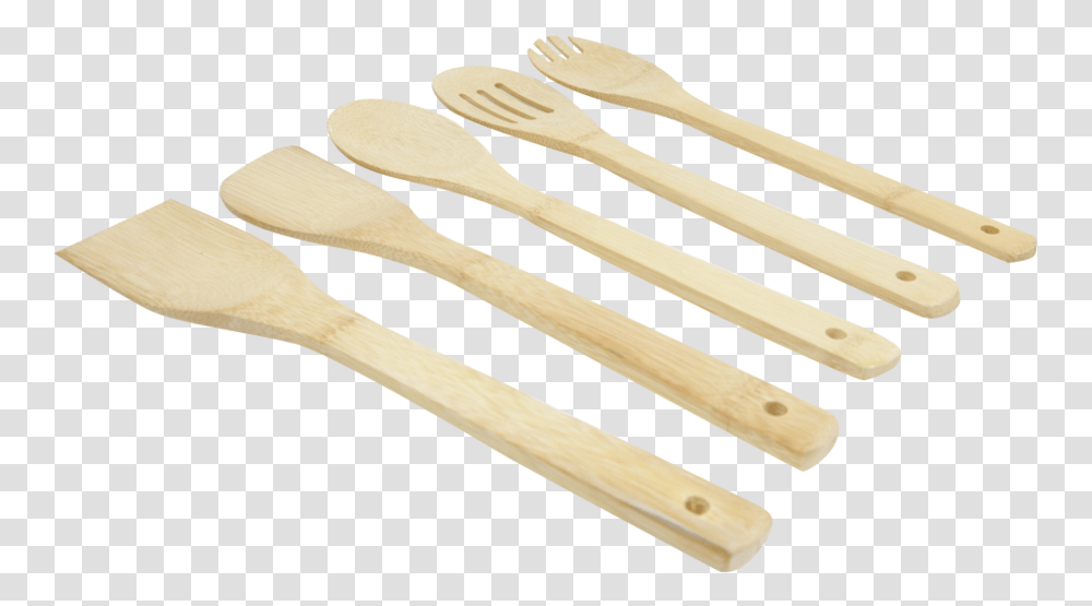 Print Supremacy 5 Pcs Healthy Hygienic Natural Eco Wooden Spoon, Cutlery, Fork Transparent Png