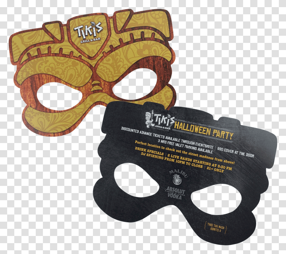 Print Tiki S Mask Mask, Parade Transparent Png