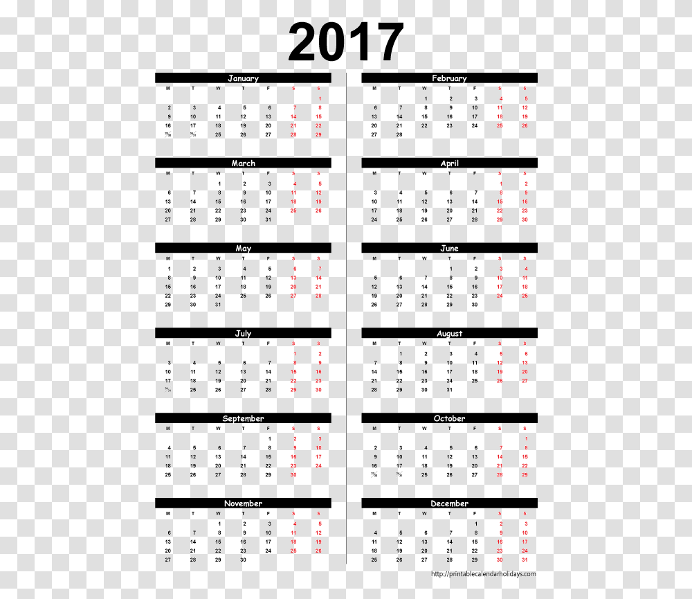 Printable 2017 Yearly Calendar Template Blank 2011, Computer Keyboard, Computer Hardware, Electronics Transparent Png