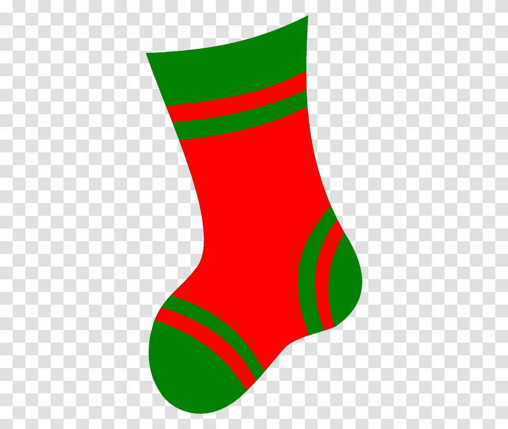 Printable Christmas Green Stockings, Gift, Christmas Stocking, Sock, Shoe Transparent Png