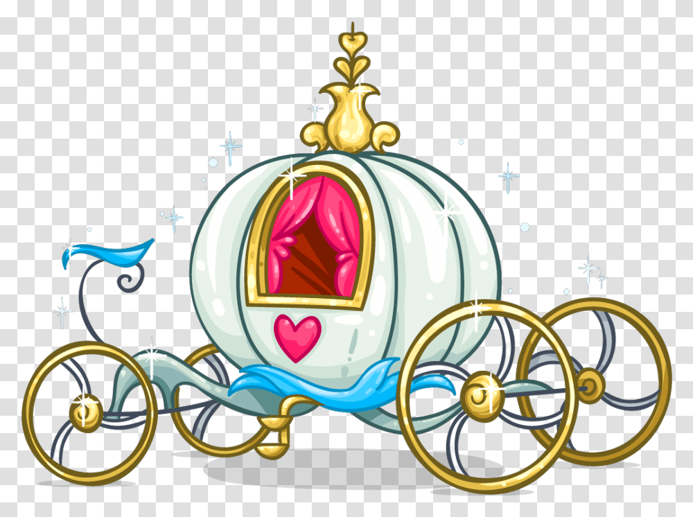 Printable Cinderella Pumpkin Carriage, Transportation, Vehicle Transparent Png
