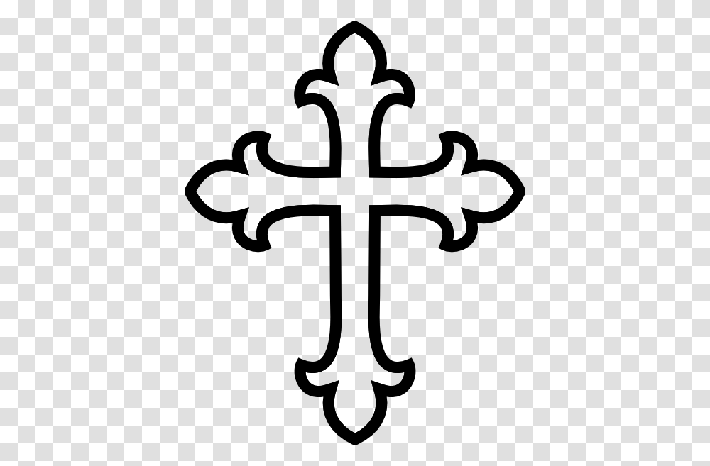 Printable Crosses White Cross Clip Art, Crucifix, Stencil Transparent Png