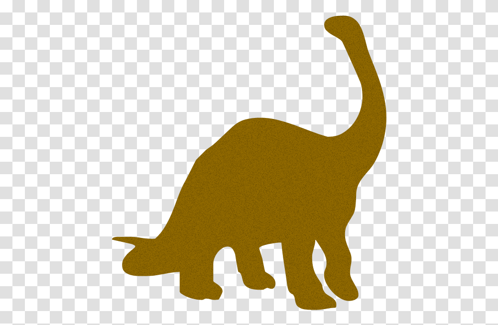 Printable Dinosaur Token Board Clipart Diplodocus Silueta, Animal, Mammal, Wildlife, Aardvark Transparent Png