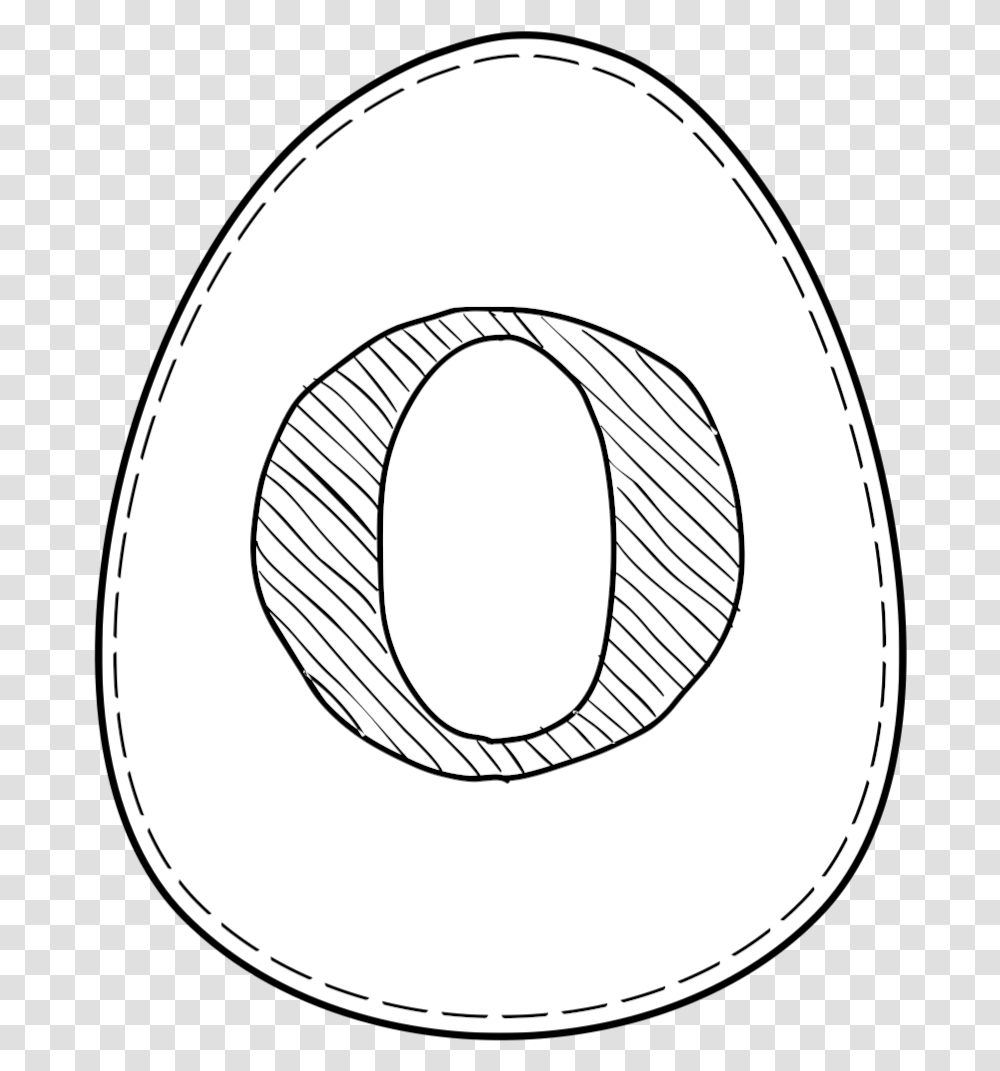 Printable Easter Egg With Letter O On It Code Blue Pacific Coast Brewing Company, Food, Label Transparent Png