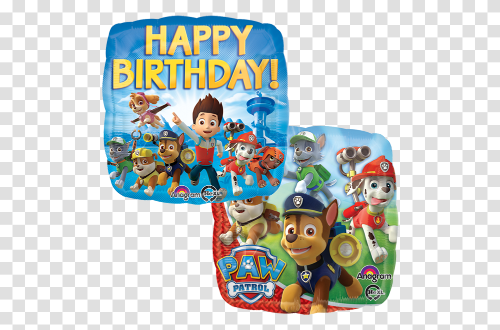 Printable Happy Birthday Paw Patrol, Outdoors, Nature, Super Mario, Figurine Transparent Png