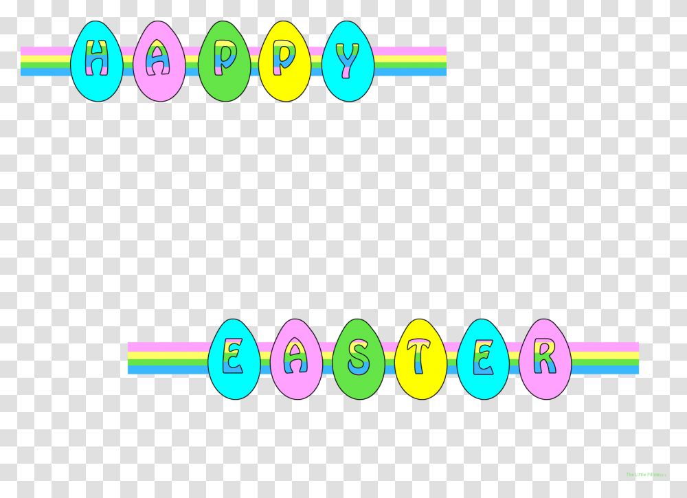 Printable Happy Easter Frames, Number, Pac Man Transparent Png