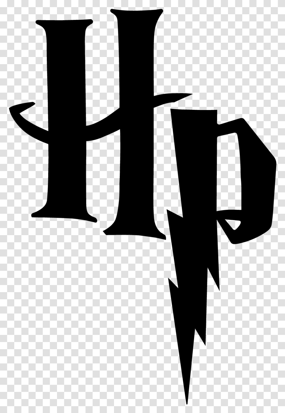 Printable Harry Potter Logo, Gray, World Of Warcraft Transparent Png