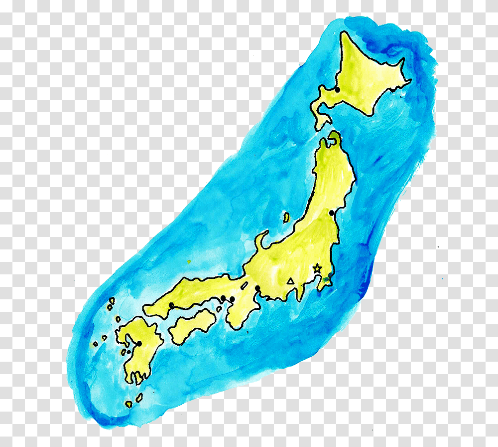 Printable Map Of Japan Japan Map, Land, Outdoors, Nature, Sea Transparent Png