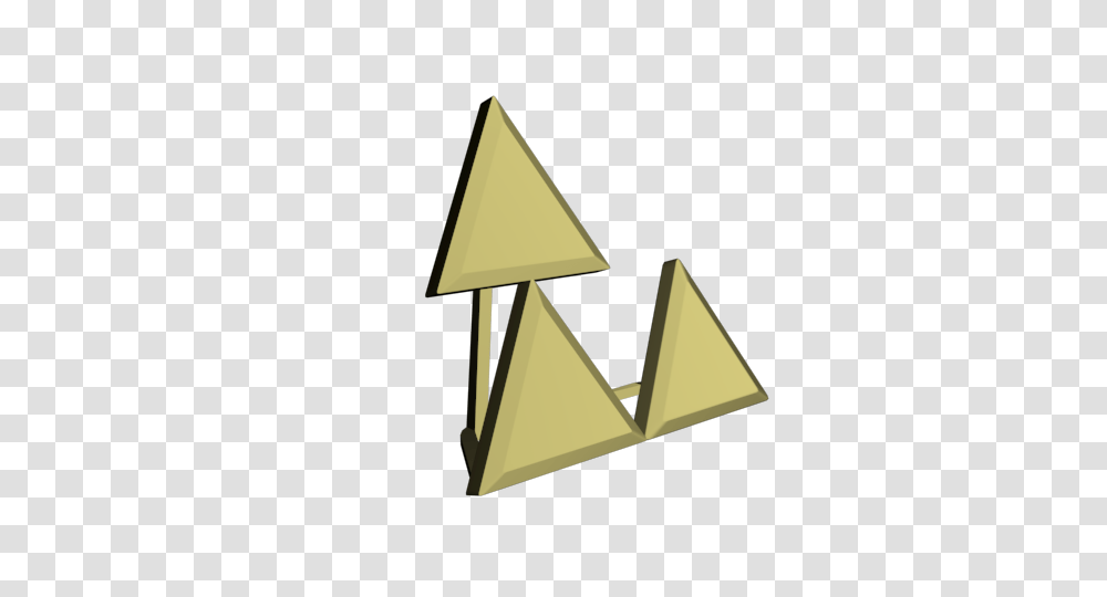 Printable Model Triforce Meme Cgtrader, Triangle, Lamp, Cone Transparent Png