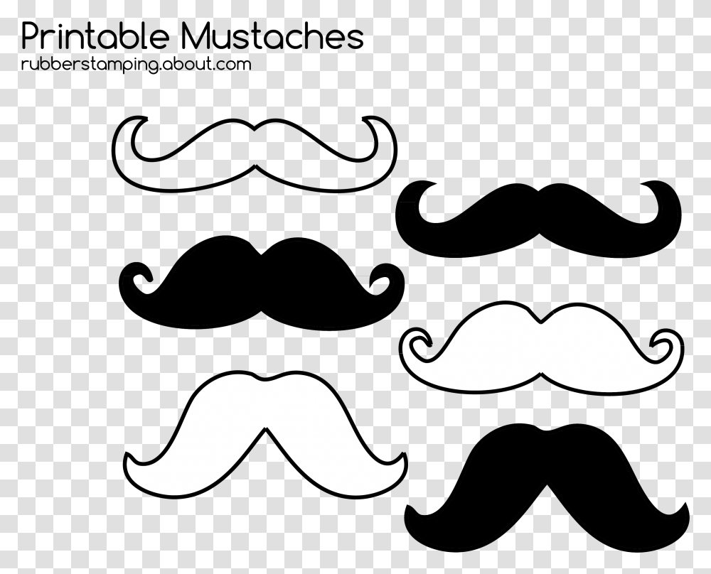 Printable Mustache Clipart, Goggles, Accessories, Accessory Transparent Png
