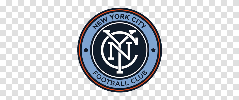 Printable New York City Football Club Logo Nyc Football New York City Fc Logo, Label, Text, Symbol, Trademark Transparent Png