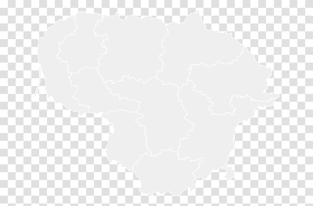 Printable Outline Blank Lithuania Map Many People Live In Lithuania, Diagram, Atlas, Plot, Nature Transparent Png