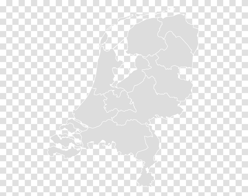 Printable Outline Blank Netherlands Map Map Benelux Black White, Diagram, Atlas, Plot Transparent Png
