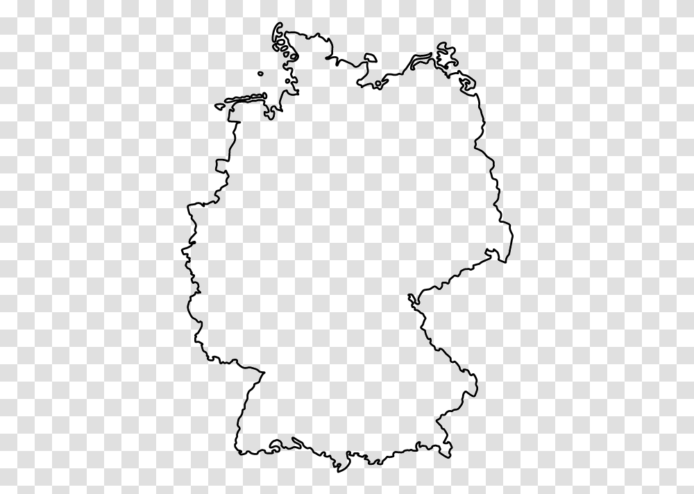 Printable Outline Map Of Germany, Accessories, Accessory, Silhouette, Hair Transparent Png