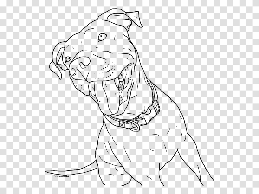 Printable Pitbull Dog Coloring Pages, Gray, World Of Warcraft Transparent Png