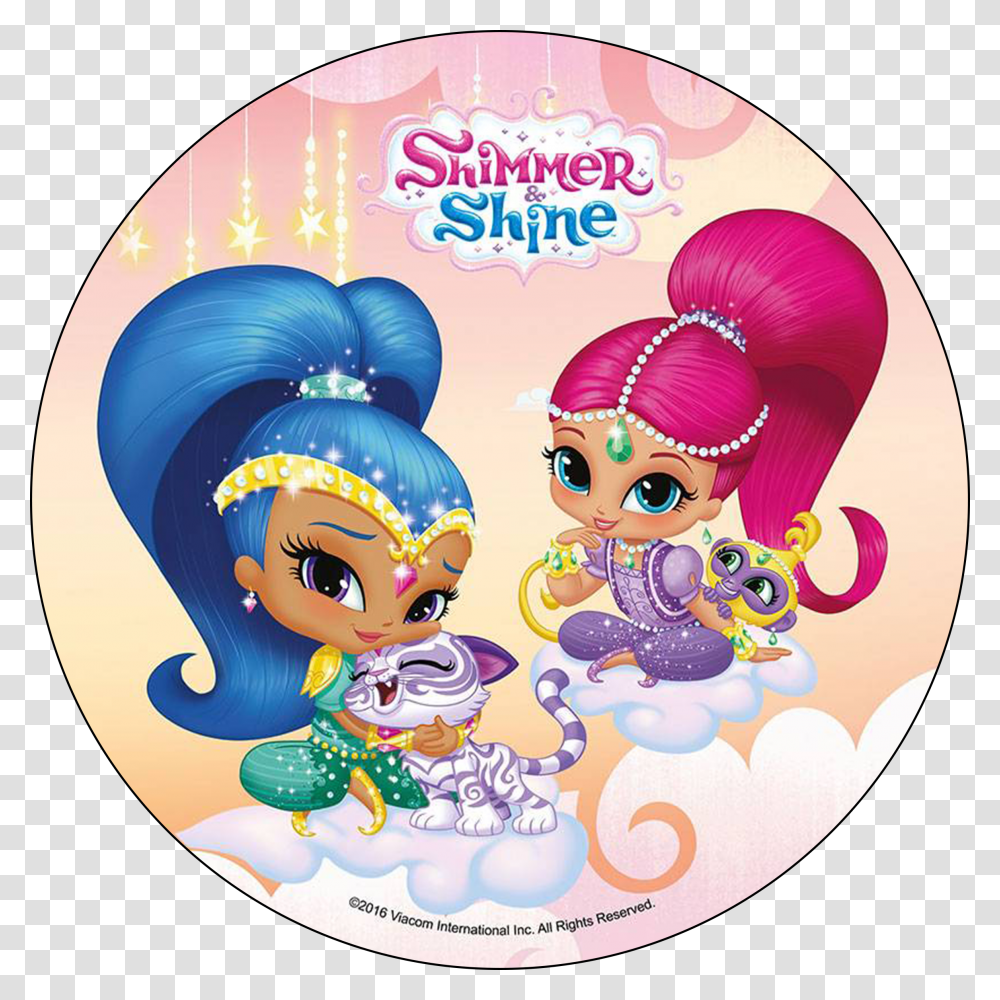 Printable Shimmer And Shine, Disk, Dvd, Person, Human Transparent Png