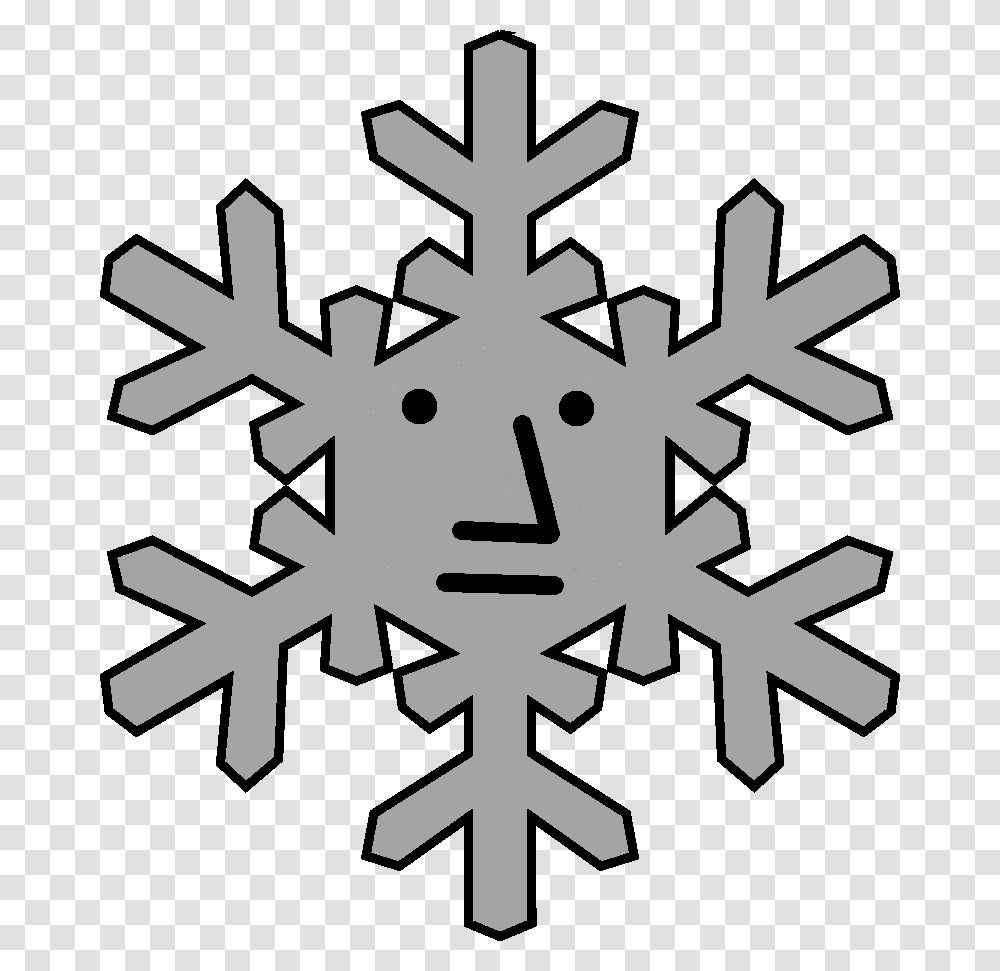 Printable Snowflake Patterns Simple Snowflake Getdrawings, Cross Transparent Png