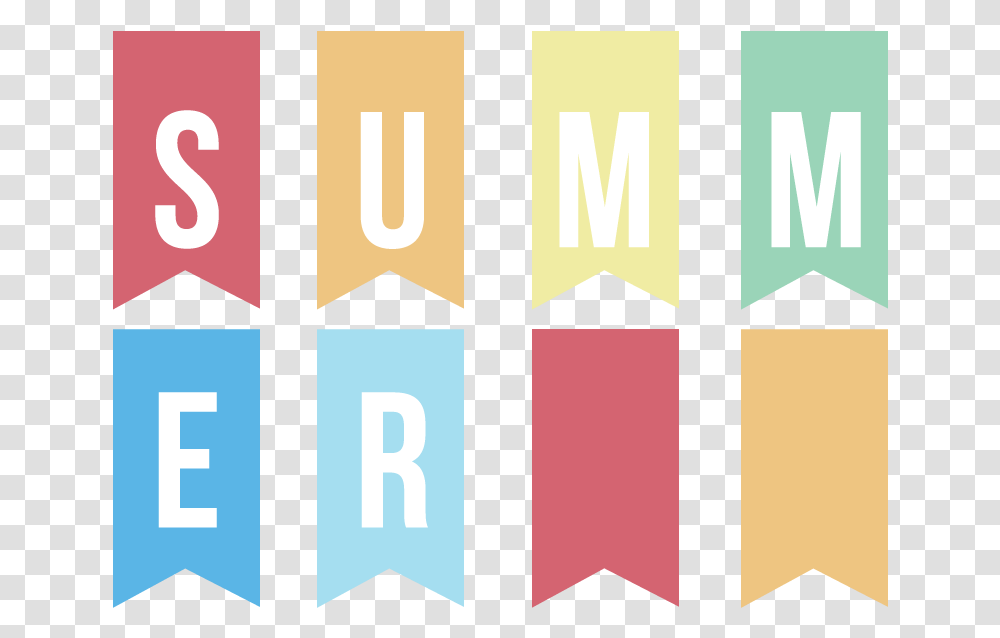Printable Summer Banner Summer Banner, Number, Word Transparent Png