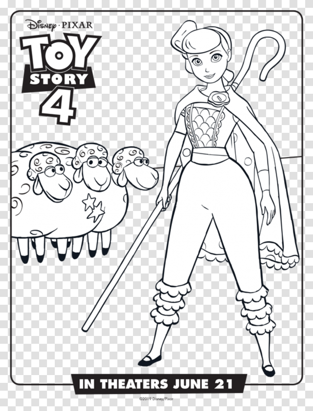 Printable Toy Story 4 Coloring Pages Toy Story 4 Coloring Pages, Poster, Advertisement, Comics, Book Transparent Png