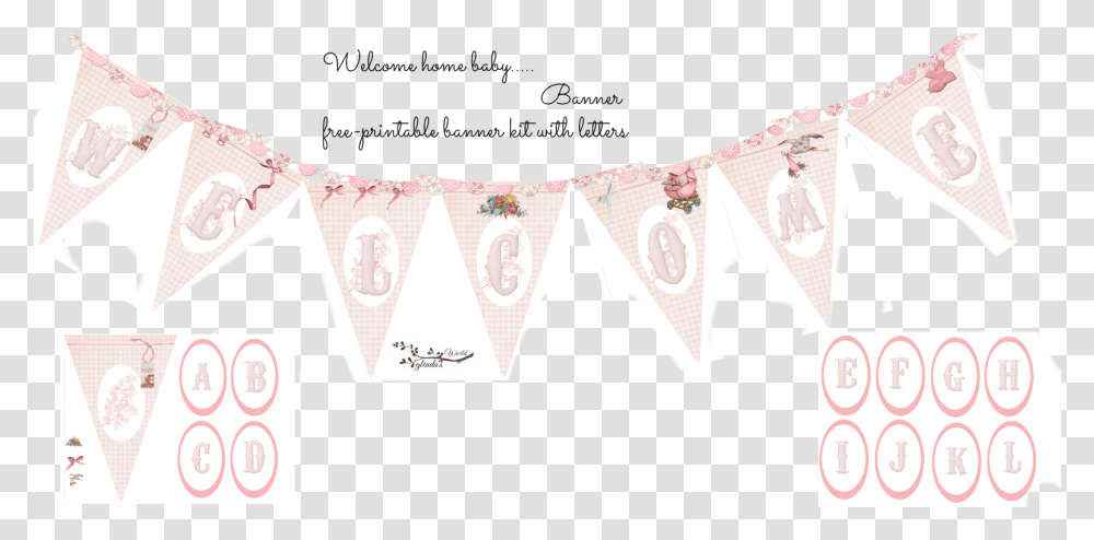 Printable Welcome Baby Girl, Underwear, Apparel, Lingerie Transparent Png