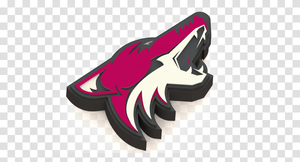 Printed Arizona Coyotes Logo Transparent Png