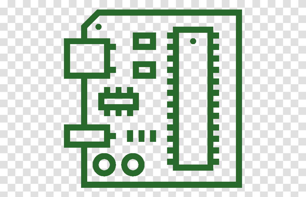 Printed Circuit Board Clipart Circuit Board Pcb Icon Transparent Png