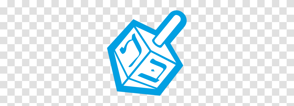 Printed Dreidel Sticker, Label, Recycling Symbol Transparent Png