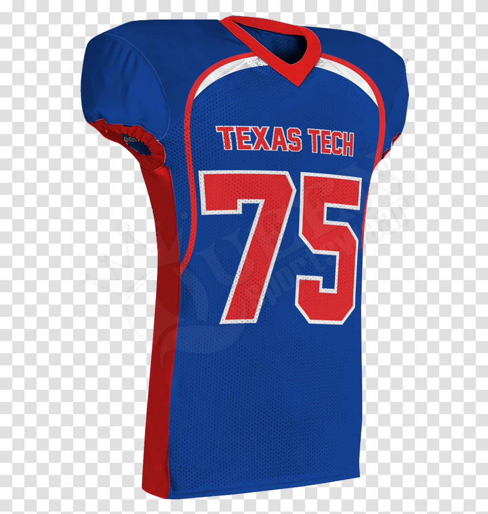 Printed Football Jersey Texas Tech Style, Clothing, Apparel, Shirt, Text Transparent Png