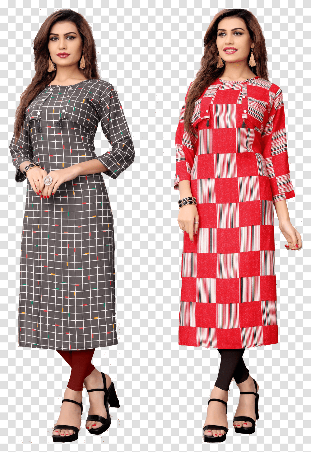 Printed Kurti Download Transparent Png