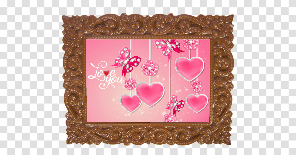 Printed Love Chocolate Frame Victorian Uffizi Gallery, Envelope, Mail, Greeting Card, Rug Transparent Png