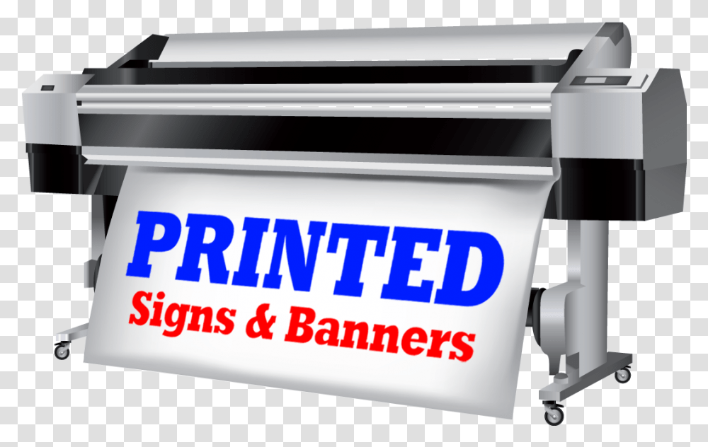 Printed Signs Banners, Word, Machine, Label Transparent Png