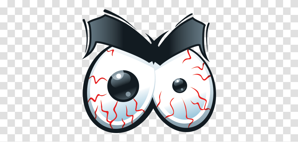 Printed Vinyl Angry Eye Angry Eyes Cartoon, Text, Ball, Pillow, Sport Transparent Png