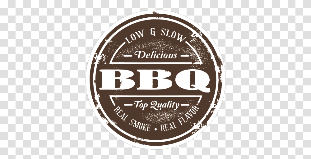 Printed Vinyl Barbeque Bbq Low And Slow Label, Text, Beverage, Lager, Beer Transparent Png