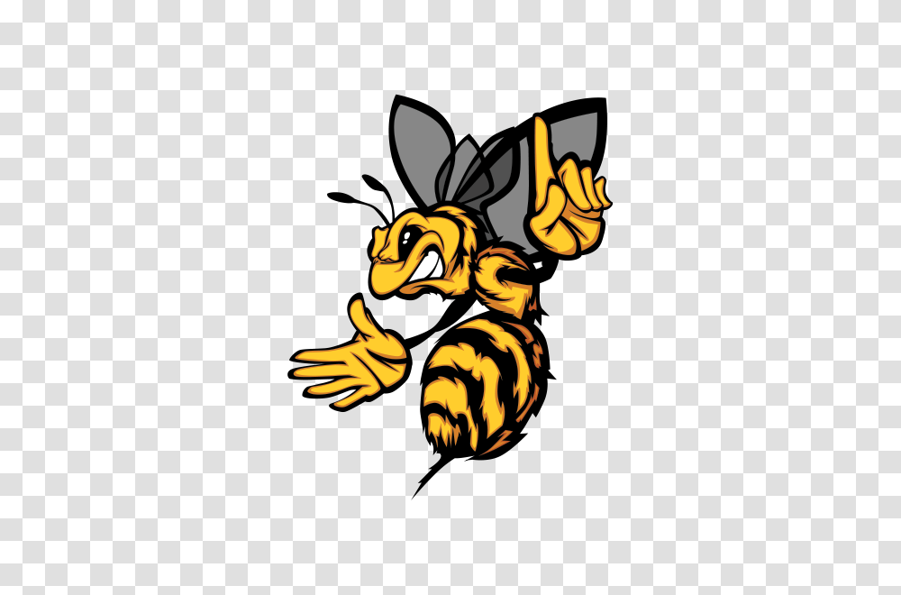 Printed Vinyl Bee Hornet Wasp Vespa Stickers Factory, Insect, Invertebrate, Animal, Andrena Transparent Png