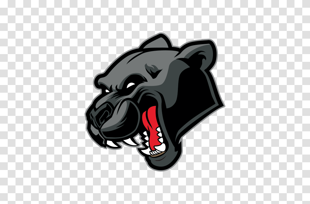 Printed Vinyl Black Panther Head Mascot Stickers Factory, Teeth, Mouth, Lip, Logo Transparent Png