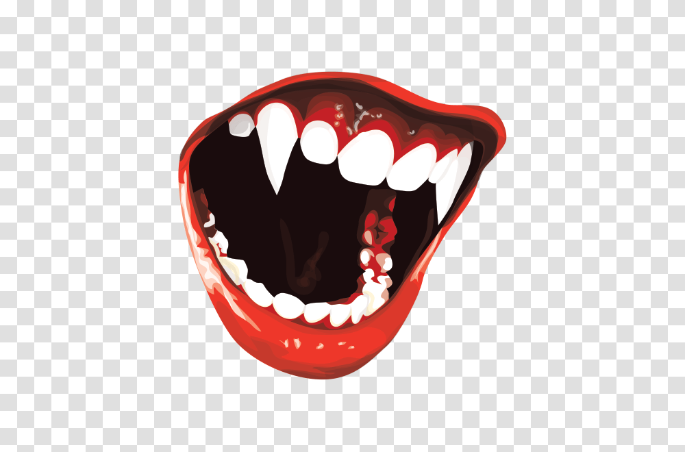 Printed Vinyl Dracula Vampire Teeth Bite Stickers Factory, Mouth, Lip, Jaw, Birthday Cake Transparent Png
