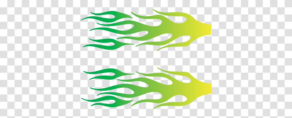 Printed Vinyl Pair Of Flames Yellow Stencil, Text, Animal, Amphibian, Wildlife Transparent Png