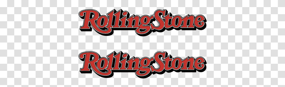 Printed Vinyl Rolling Stone Logo Stickers Factory Rolling Stone Logo, Text, Alphabet, Word, Label Transparent Png