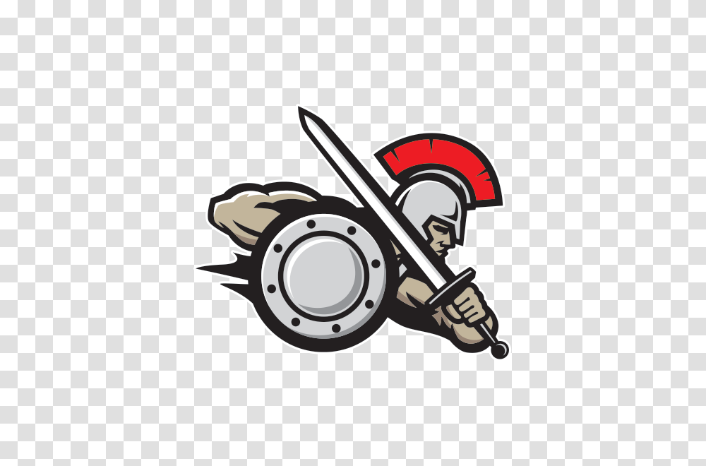 Printed Vinyl Roman Warrior Stickers Factory, Armor, Weapon, Weaponry, Shield Transparent Png
