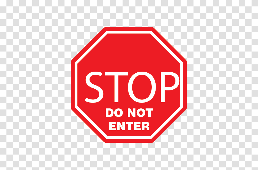 Printed Vinyl Stop Do Not Enter Stickers Factory, Stopsign, Road Sign Transparent Png
