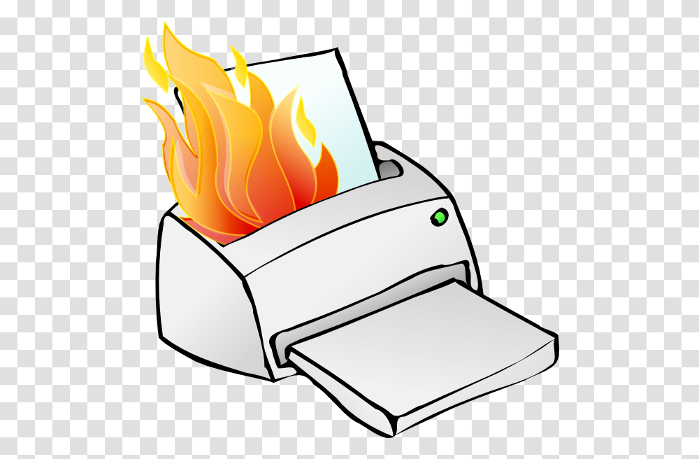 Printer Burning Clip Art Is, Machine, Appliance, Baseball Cap, Hat Transparent Png