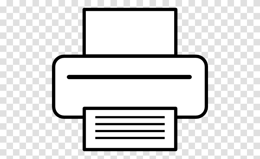 Printer Clip Art Free Vector, Label, Sticker, Mailbox Transparent Png